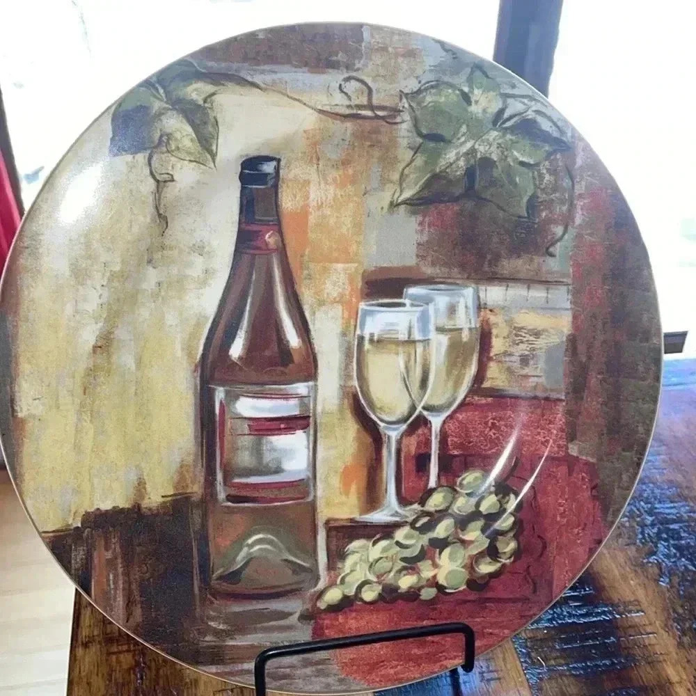 Sakura Collection Wine Display Plates Set-1 - Picture 4 of 4